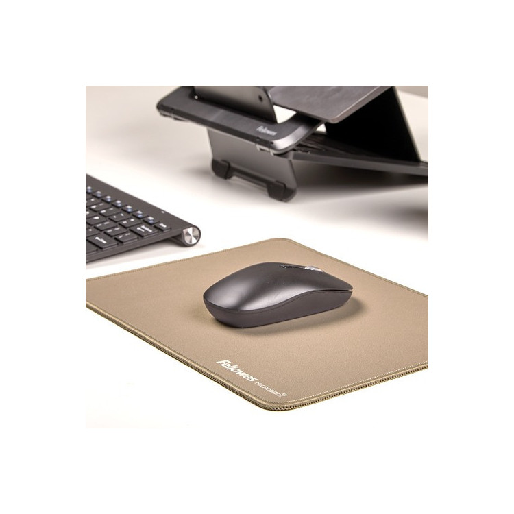 Tapis de souris XL Breyta? - Sable - Antibactérien Microban® - Base recyclée