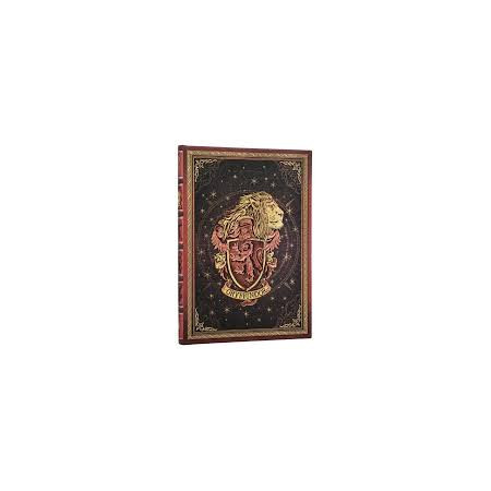 Carnet Gryffondor Harry Potter - Couverture rigide rouge - 144 pages