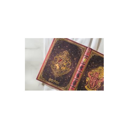 Carnet Gryffondor Harry Potter - Couverture rigide rouge - 144 pages