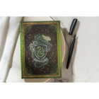 Carnet Serpentard Harry Potter - Couverture rigide verte - 144 pages