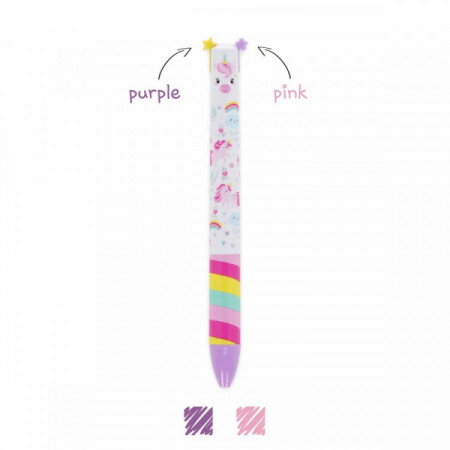 Stylo Bille 2C Click&Clack Licorne