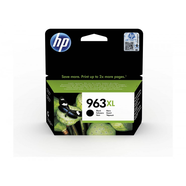 Cartouche d’Encre Noire HP 963XL – Authentique – Grande Capacité