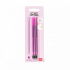 3 RECHARGE STYLO GEL VIOLET LEGAMI