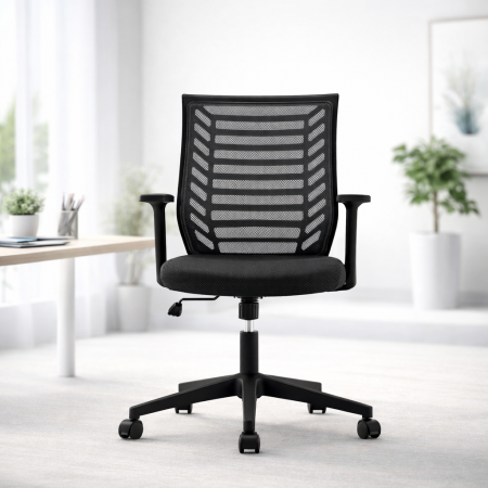 SIEGE OPERATEUR FILET PRO NOIR “RAMES” – Confort & Performance Quotidienne