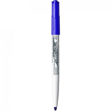Feutre BIC Velleda 1741 – Pointe Moyenne 1,4 mm – Bleu Royal