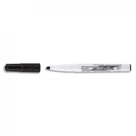 Feutre BIC Velleda 1741 – Pointe Moyenne 1,4 mm – Noir Intense