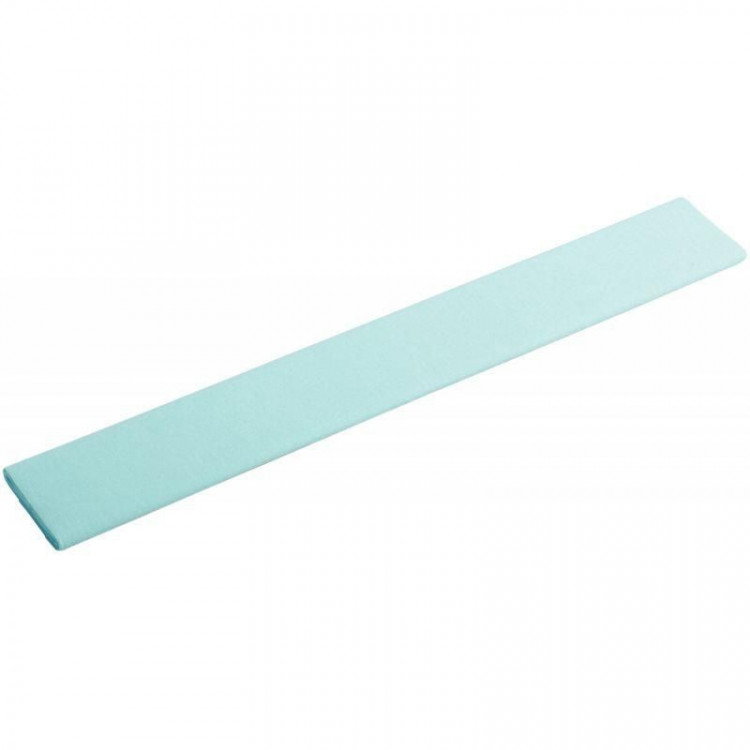 Papier crépon premium 75% 2,5 x 0,5 m Bleu turquoise –