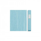 Papier crépon premium 75% 2,5 x 0,5 m Bleu turquoise –