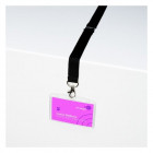 Kit 10 porte-badges 90x60 mm avec tours de cou