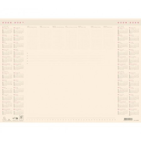 Sous-main 4 années 25 feuilles –