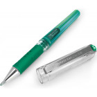Roller gel Pentel Hybrid Gel Grip DX vert métallisé – Pointe 1 mm