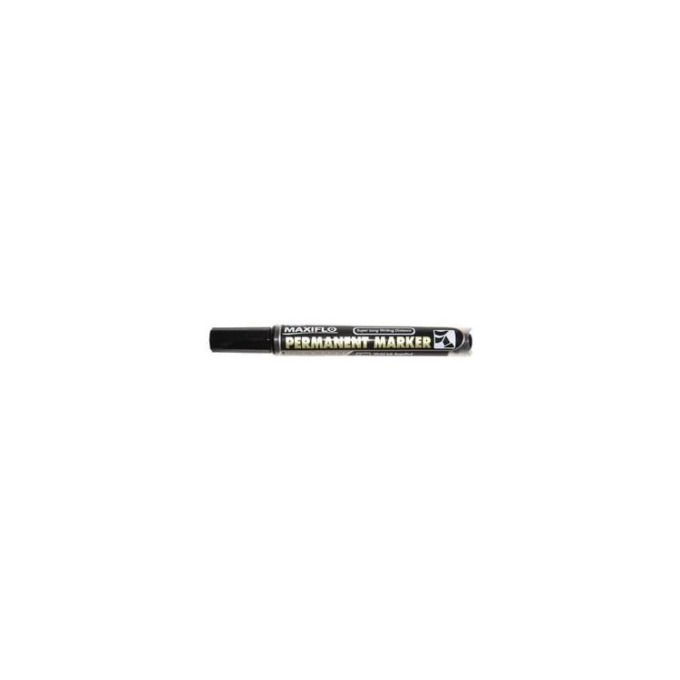 Marqueur permanent Pentel Maxiflo NLF60-A noir – Pointe fine