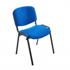 chaise visiteur claudia bleu