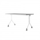 BUREAU PLIANT 160*80*72 ALU/CHENE