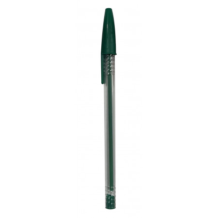 STYLO BILLE VERT POINTE 1MM