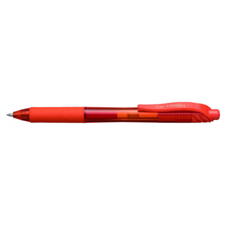 STYLO ROLLER ENCRE GEL - ENERGEL RETRACTABLE - 0,7mm - EPAISSEUR DE TRAIT ORANGE