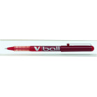 STYLO ROLLER ENCRE LIQUIDE - VBALL 0,5 - 0,5mm - EPAISSEUR DE TRAIT - ROUGE