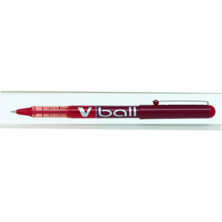 STYLO ROLLER ENCRE LIQUIDE - VBALL 0,5 - 0,5mm - EPAISSEUR DE TRAIT - ROUGE