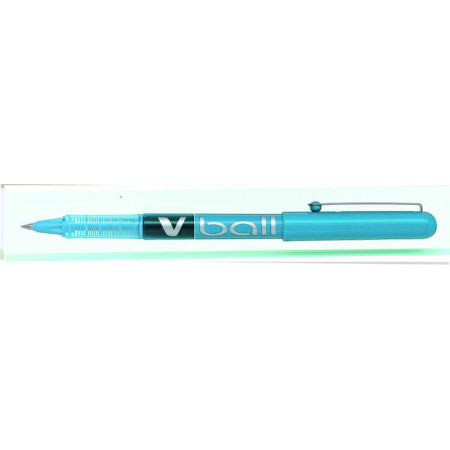 STYLO ROLLER ENCRE LIQUIDE - VBALL 0,5 - 0,5mm - EPAISSEUR DE TRAIT - TURQUOISE