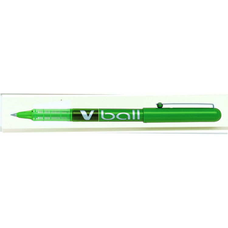 STYLO ROLLER ENCRE LIQUIDE - VBALL 0,5 - 0,5mm - EPAISSEUR DE TRAIT - VERT