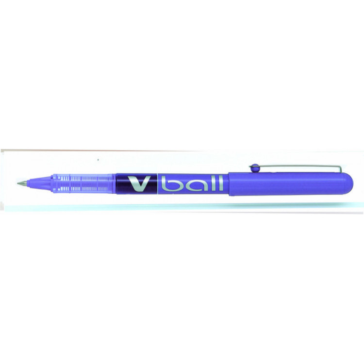 STYLO ROLLER ENCRE LIQUIDE - VBALL 0,5 - 0,5mm - EPAISSEUR DE TRAIT - VIOLET