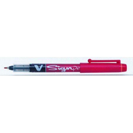 FEUTRES - V-SIGNPEN - 2,0mm - EPAISSEUR DE TRAIT - ROUGE