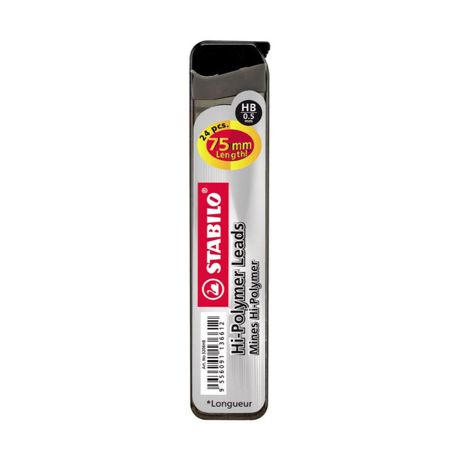 BIC Mines Graphite - 0,7 mm HB, Blister de 2 Etuis de 12 Mines