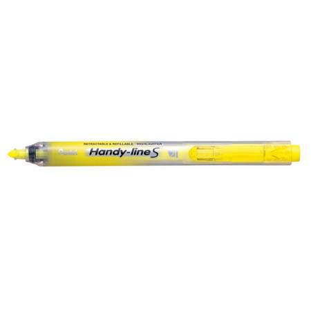 SURLIGNEUR - Handy-LINE S - 4,5mm - EPAISSEUR DE TRAIT POINTE CONIQUE - JAUNE