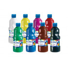 ASSORTIS 8X500ML (blanc, jaune, rouge, magenta, vert, cyan, noir, marron)