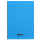 CAHIER POLYPRO, Format A4, Grands Carreaux, 21X29.7 - 96 PAGES SEYES BLEU