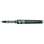 STYLO ROLLER ENCRE LIQUIDE - HI-TECPOINT V5 - 0,5mm - EPAISSEUR DE TRAIT - NOIR