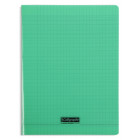 CAHIER POLYPRO, Grand Format, Grands Carreaux, 24X32 - 96 PAGES SEYES VERT