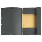 CHEMISES 3 RABATS CARTONNE, Elastiques - GRIS