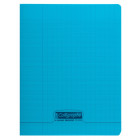 CAHIER POLYPRO, Petit Format, Grands Carreaux, 17X22 96 PAGES SEYES BLEU