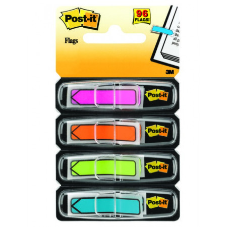 MARQUE PAGE POST IT "FLECHE" 4COUL X 24