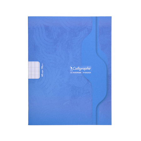 Cahier Polypro 17X22 96P Petits Carreaux 5X5 Incolore Calligraphe pas cher