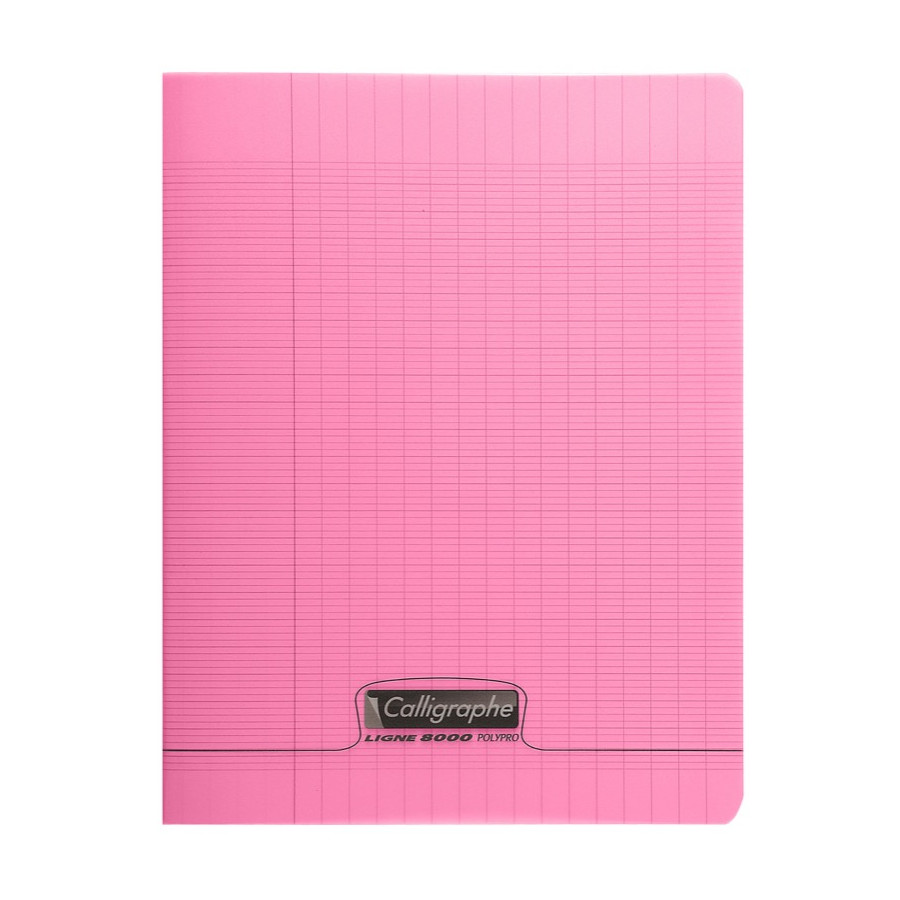 Cahier de dessin couverture plastique Calligraphe 24x32 48 pages 120g