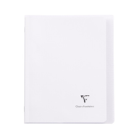 KOVERBOOK POLYPRO, Format A4, Grands Carreaux, 21X29.7 - 96 PAGES SEYES TRANSPARENT