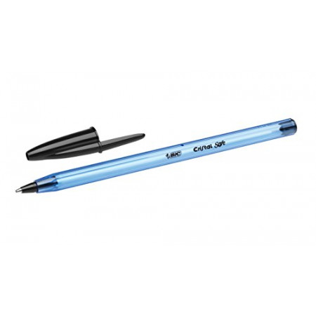 STYLO BIC CRISTAL SOFT NOIR