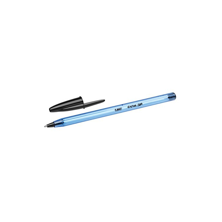 Stylo Bic Cristal Soft Noir Burostock Guadeloupe