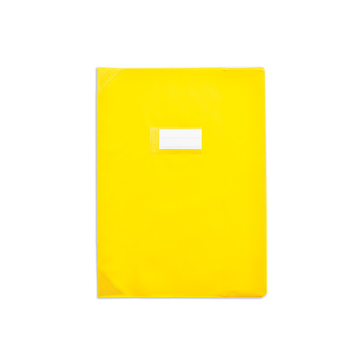 PROTEGE CAHIER 24X32 JAUNE