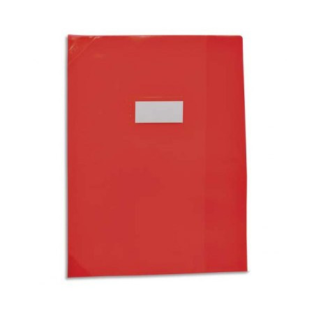 PROTEGE CAHIER, Grand Format, 24X32 ROUGE