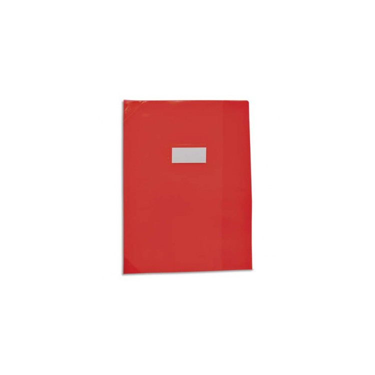 PROTEGE CAHIER 24X32 ROUGE